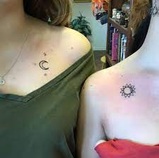 This isn't good vs evil, it's masculine the sun and moon were once sacred to all of mankind. Top 85 Best Friend Tattoo Ideas 2021 Inspiration Guide