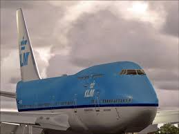 Air travel did have a golden age. Klm Boeing 747 400 Combi For Fs2004