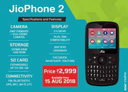 2,999 as on 6th june 2021. Reliance Jiophone 2 For Rs 2999 Specifications And How You Can Get One Gadgets News India Tv