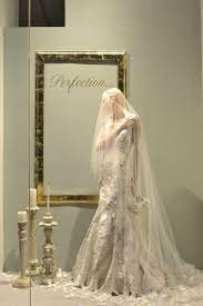 The Perfect Winter Wedding Window Display Wedding Window Bridal Shop Ideas Fashion Window Display