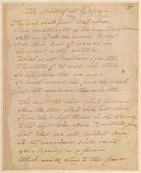 Original Manuscript Copy Of Spirts Of The Dead A Poem By Edgar Allan Poe Ghost Artemesiablack Http Www Cdb Leonard De Vinci J Aime Les Livres Croquis