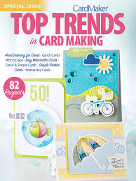 A wide variety of card making magazine options are available to you, such as printing type, product material, and surface finish. Cardmaker Magazines Top Trends In Card Making