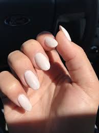 A newbie to acrylic nails? Round Natural Beige Acrylic Nails Dizajnerskie Nogti Manikyur Nogti