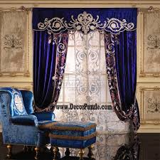 Expensive long mossy blue curtain. Best 20 French Country Curtains And Blinds For Door And Windows
