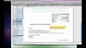 Dynamic Invoicing Template For Apple Numbers Youtube