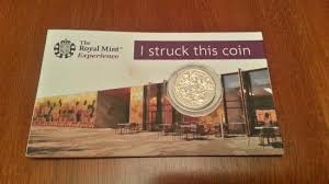 Once you have your model, and you have polished it to whichever finish you have, all you need to do is bisect it down the middle and squish it down so it fits on your coin. The Coin We Struck In The Factory Picture Of The Royal Mint Experience Llantrisant Tripadvisor