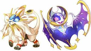 Solgaleo Lunaala Cute Pokemon Pokemon Pokemon Art Pokemon Sun Legendary