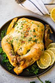 Lemon Garlic Herb Roasted Chicken Oh Sweet Basil