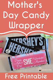 Are there free candy wrapper templates for psd? Free Mother S Day Candy Wrapper Chicken Scratch N Sniff