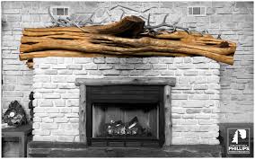 We'll be painting the wooden surround we took out of our kitchen when we renovated a white color. Live Edge Mantel L Fireplace Mantel