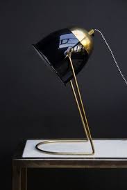 Black Brass Lola Desk Lamp Table Lamps Uk Lamp Table Lamp