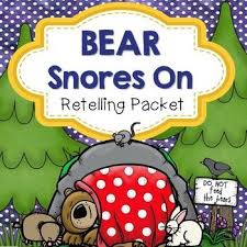 Bear Snores On Retelling Packet Cure For Sleep Apnea Retelling Activities Snoring