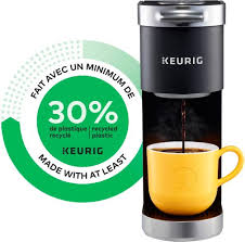 With the choice of three cup sizes, the mini plus brewer offers a removable drip tray to accommodate short travel mugs. Keurig K Mini Plus Single Serve Coffee Maker Matte Black Canadian Tire