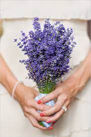Lavendar Bridesmaid Bouquet Bukety Podruzhek Nevesty Lavandovye Svadby Buket Svadba