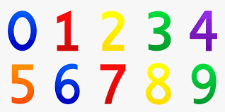 More formats will appear as you play the activity. Numbers Clipart 1 Numbers 0 9 Clipart Hd Png Download Kindpng