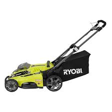 I use this mower a lot. Ryobi Ry40180 40v Brushless Lithium Ion Cordless Electric Mower Kit With 5 0ah Battery 19 88 X 40 748 X 22 677 Amazon Ca Industrial Scientific