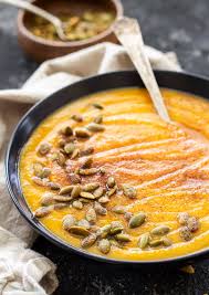 Coconut milk makes it extra rich and creamy! Roasted Butternut Squash And Pumpkin Soup Recipe Runner