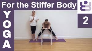 Yoga For The Stiffer Body Set 2 Prasarita Padottanasana Forward Bend Iyengar Yoga For Beginners Youtube