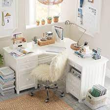 Beadboard Smart Corner Desk Home Office Design Bedroom Design Diy Bedroom Design