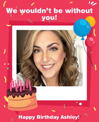 Happy Birthday to our amazing Ashley Slaughter! She is such a great team  member and we wouldn't all get the chance to be dolled up and beautified  without her!