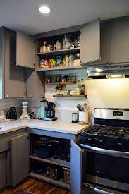First, make sure you have a trash bin and a box for items to donate (or sell) nearby. 10 Tips For Organizing Your Kitchen Cabinets And Keeping Them That Way Cupcakes Cashmere