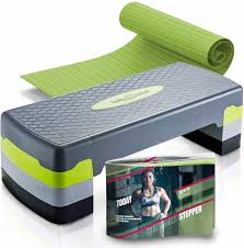 The knee should now be about level with the hip. Body Mind Aerobic Stepping Board Elite 3 Step Stepper Step Bench With Free Anti Slip Mat Amazon Co Uk Sports Outdoors