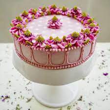 floral vegan cake flower cake raw vegan cake vintage cake