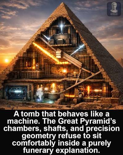 The Great Pyramid of Giza's mysterious architecture