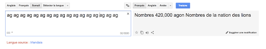Les traductions tiennent compte du genre grammatical. Quand Google Traduction Devient Mystique Nous Approchons De La Fin Des Temps Et Du Retour De Jesus