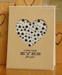 Homemade cards can include plays on language, like puns. I Only Valentine Cards Handmade Simple Cards Handmade Valentines Diy
