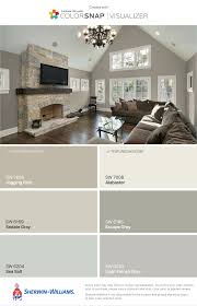 Sedate Gray Alabaster Sea Salt Living Room Paint Home Room Colors