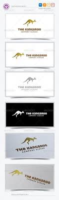 The Kangaroo Logo Template Logo Templates Free Logo Templates Power Logo