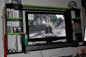 Wall Mounted Gaming Furniture Gaming Console Tv Stand Gaming Furniture Game Room Design Tv Console