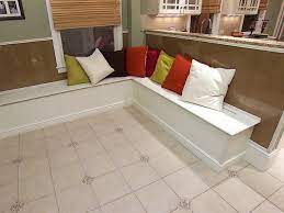 Make a beautiful built in bench with storage for your dining room that has a ton of space to store extra dining room supplies, while also adding extra. How To Build Banquette Seating How Tos Diy