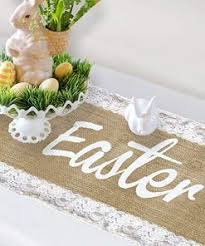 Mosoan Easter Table Runner 14 X 108 Inch Burlap And Lace Table Runner For Easter Table Decorations Happy Easter Wall S Furniture Decor Easter Table Decorations Easter Table Runners Lace Table Runners