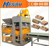 Henry Hr10-10 Fully Automatic Hydraulic System Interlocking Stable Soil  Brick Making Machine Production Line for Brick Factory in Africa