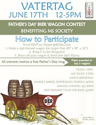 It is always celebrated on ascension day (the thursday forty days after easter), which is a federal holiday. Father S Day Bier Wagon Contest Kc Bier Co German Style Beer In Kansas City