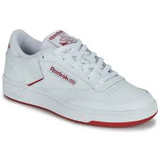 Reebok Classic CLUB C 85 White / Red - Fast delivery | Spartoo Europe ! -  Shoes Low top trainers 79,20 €