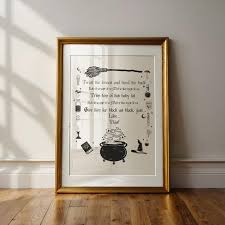 Hocus Pocus Print, Sanderson Sisters, Witchcore Decoration, Halloween Wall  Decor, Thackery Binx, Halloween Art Print, Witchy Gifts