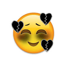 Emoji meaning a yellow face with small, open eyes, a slight frown, and furrowed eyebrows, from which a single bead of sweat drips emoji meaning a pensive, remorseful face. Pin On Broken Heart Emoji