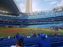 rogers centre section 128r home of toronto blue jays