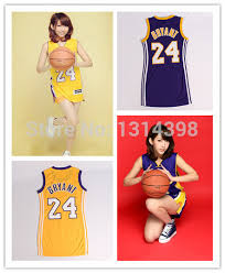 After you've chosen some los angeles lakers clothing, pick out the perfect accessories for your home or office. 24 Kobe Bryant Women Woman Basketball Shirt Jersey Sexy Dress Basketball Jersey S Xl Free Shipping Dress Shirt Men Dress Shirt And Jeansdress Shirts Pants Aliexpress