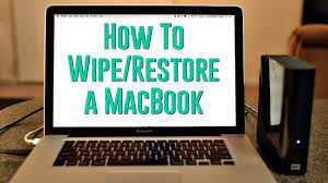 How To Wipe Restore A Macbook Pro Air To Sell Youtube