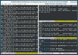 Multitail Monitor Multiple Files Simultaneously In A Single Linux Terminal Linux Howto Multiple