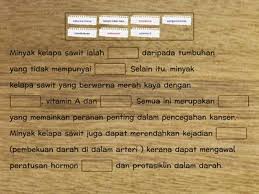 .struktur buah kelapa sawit berkomunikasi memerihalkan proses pengekstrakan minyak kelapa menggunakan sawit daripada buah kelapa sawit latihan laporan alat bantu buah kelapa sawit, penunu bunsen, lesung, bikar, amali/eksperimen mengajar kain kasa, penuras kuiz (abm). Sebatian Karbon Recursos De Ensino