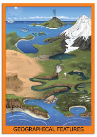 Geographical Features Poster 3 95 Geography Activities Geography Classroom Teaching Geography