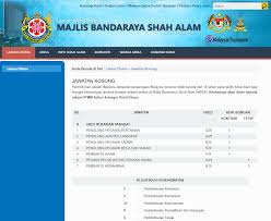 Permohonan adalah dipelawa daripada warganegara malaysia y. Jawatan Kosong Kerajaan 2017 Di Majlis Bandaraya Shah Alam Mbsa 03 Oktober 2017 Appjawatan Malaysia