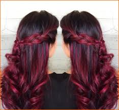 Red Ombre Hair Estilo Peinado Colores De Pelo De Moda Peinados