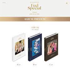 Amazon.com: TWICE 8th Mini Album - FEEL SPECIAL [ A ver. ] CD + Photobook +  Lyrics Paper + Photocards + FREE GIFT / Kpop Sealed: CDs y Vinilo