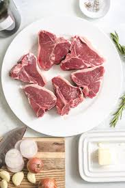 For the griddled lamb chop, place the lamb chop into a bowl with the garlic, thyme and oil and mix well. Lamb Chops With Red Wine And Rosemary Andie Mitchell
